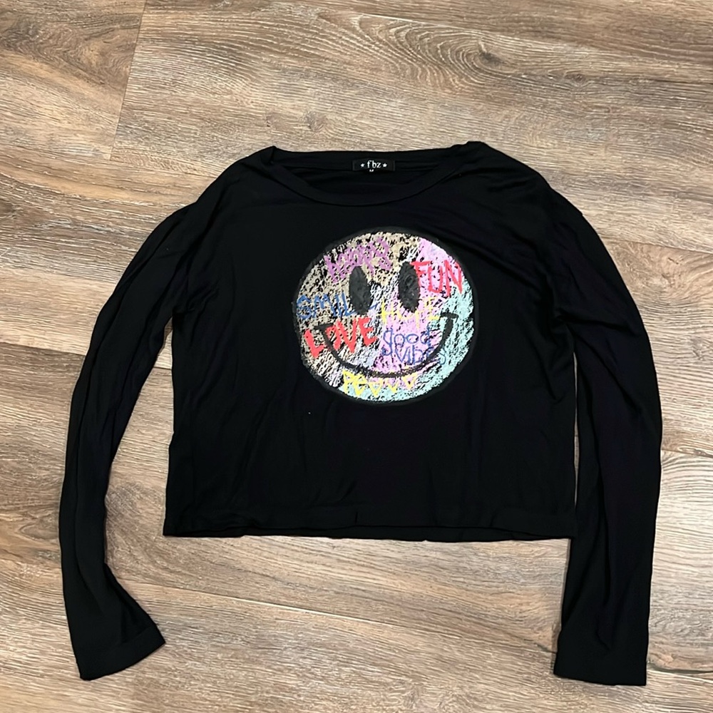 Fix smile long sleeve shirt